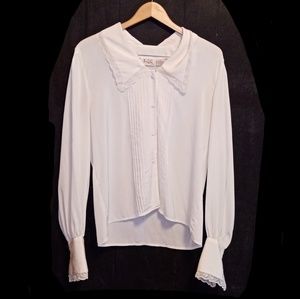 White collared blouse